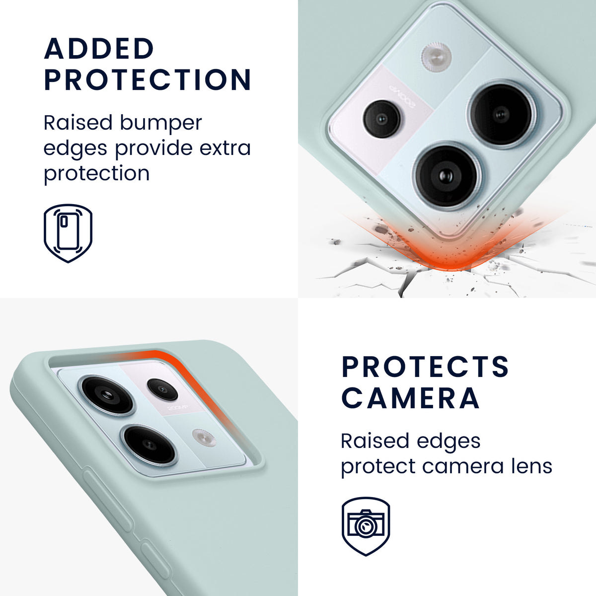 Silicone Phone Case for Xiaomi Redmi Note 13 Pro 5G / Poco X6 5G