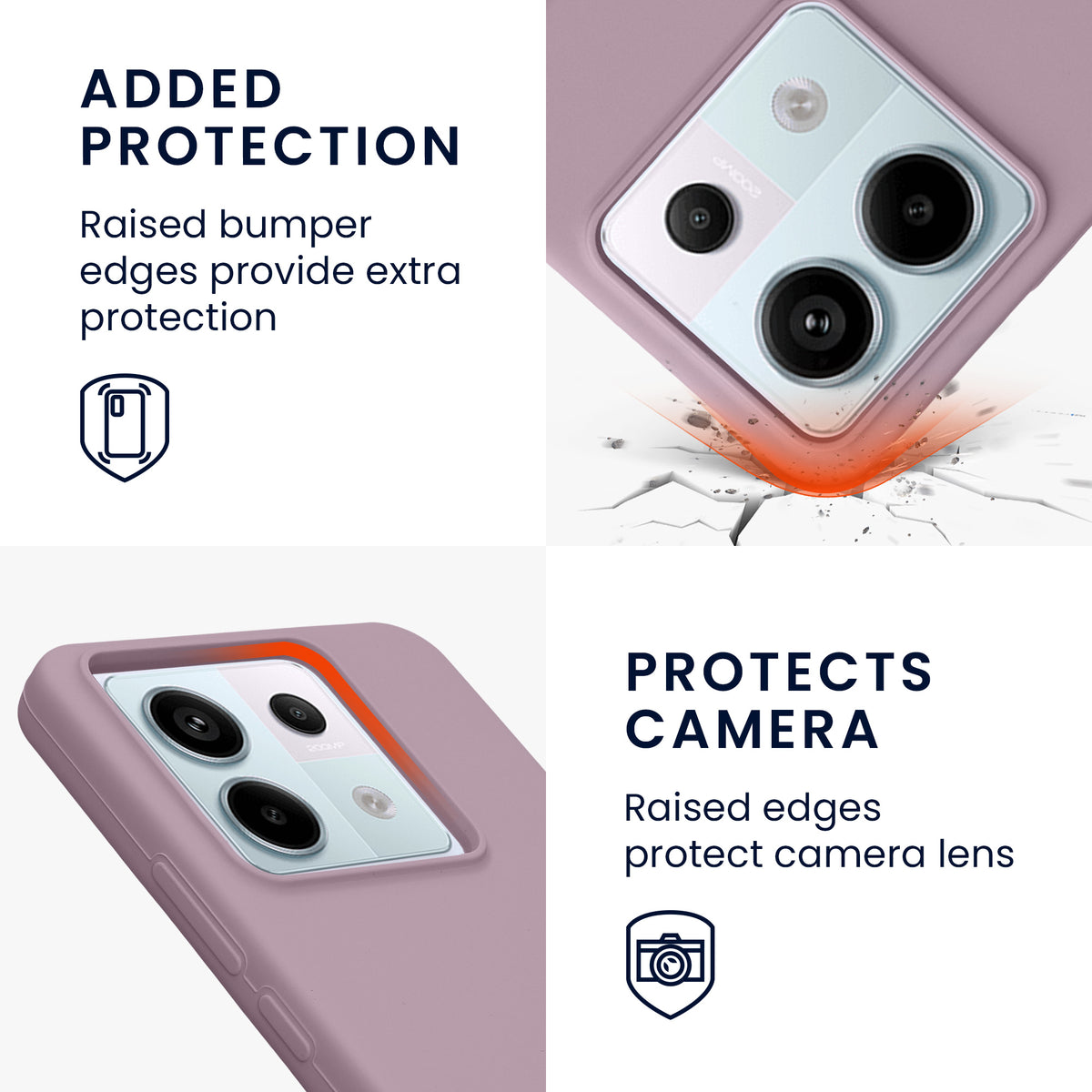 Silicone Phone Case for Xiaomi Redmi Note 13 Pro 5G / Poco X6 5G
