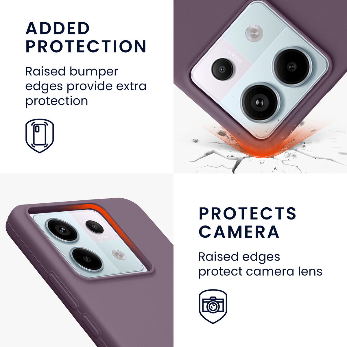 Silicone Phone Case for Xiaomi Redmi Note 13 Pro 5G / Poco X6 5G