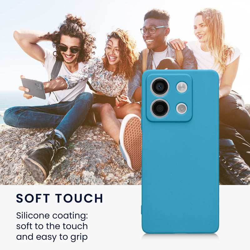 kwmobile Phone Case for Xiaomi Redmi Note 13 5G - Wireless Charging - Protective Cover