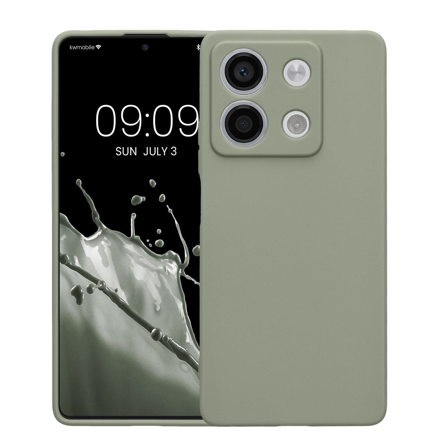 kwmobile Phone Case for Xiaomi Redmi Note 13 5G - Wireless Charging - Protective Cover
