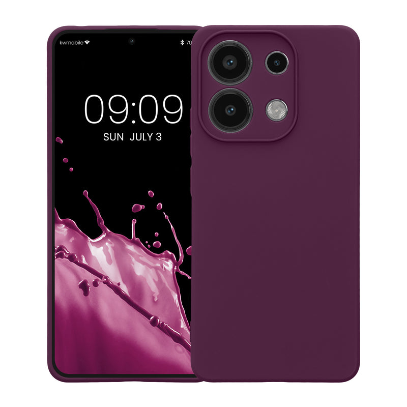 kwmobile Slim Case compatible with Xiaomi Redmi Note 13 4G - Silicone Phone Case
