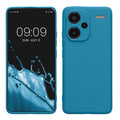 kwmobile Handyhülle für Xiaomi Redmi Note 13 Pro+ 5G / Redmi Note 13 Pro Plus 5G Hülle - weiches Handy Silikon Case - Schutzhülle Cover - Karibikblau Karibikblau  