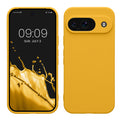 kwmobile Handyhülle für Google Pixel 9 Hülle - weiches Handy Silikon Case - Schutzhülle Cover - Honiggelb Honiggelb  