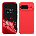 kwmobile Handyhülle für Google Pixel 9 Hülle - weiches Handy Silikon Case - Schutzhülle Cover - Awesome Pink Awesome Pink  