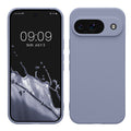 kwmobile Handyhülle für Google Pixel 9 Hülle - weiches Handy Silikon Case - Schutzhülle Cover - Lavendelgrau matt Lavendelgrau matt  