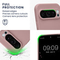 kwmobile Case for Google Pixel 9 Pro - Soft Silicone Phone Case - Protective Cover