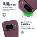 kwmobile Case for Google Pixel 9 - Soft Silicone Cover Protective Case