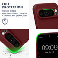 kwmobile Phone Case for Google Pixel 9 Pro XL Case - Soft Phone Silicone Case - Protective Cover