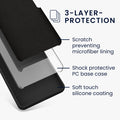 kwmobile Phone Case for Google Pixel 9 Pro XL Case - Silicone Cover - Wireless Charging