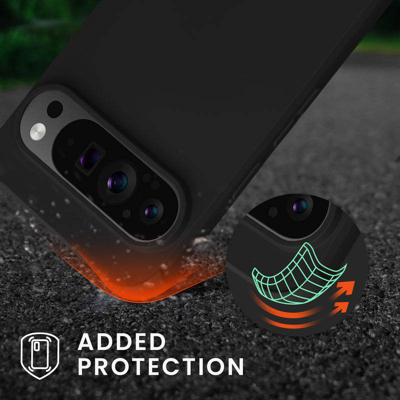 kwmobile Necklace Case compatible with Google Pixel 9 Pro XL Case - Cover with Lanyard - Silicone Protective Cover