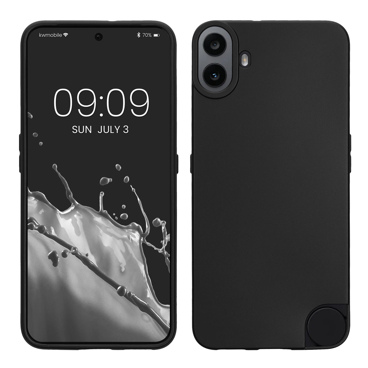 kwmobile Phone Case for CMF Phone 1 Case - Soft Mobile Phone Silicone Case - Protective Cover