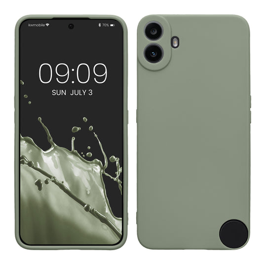 kwmobile Phone Case for CMF Phone 1 Case - Soft Mobile Phone Silicone Case - Protective Cover