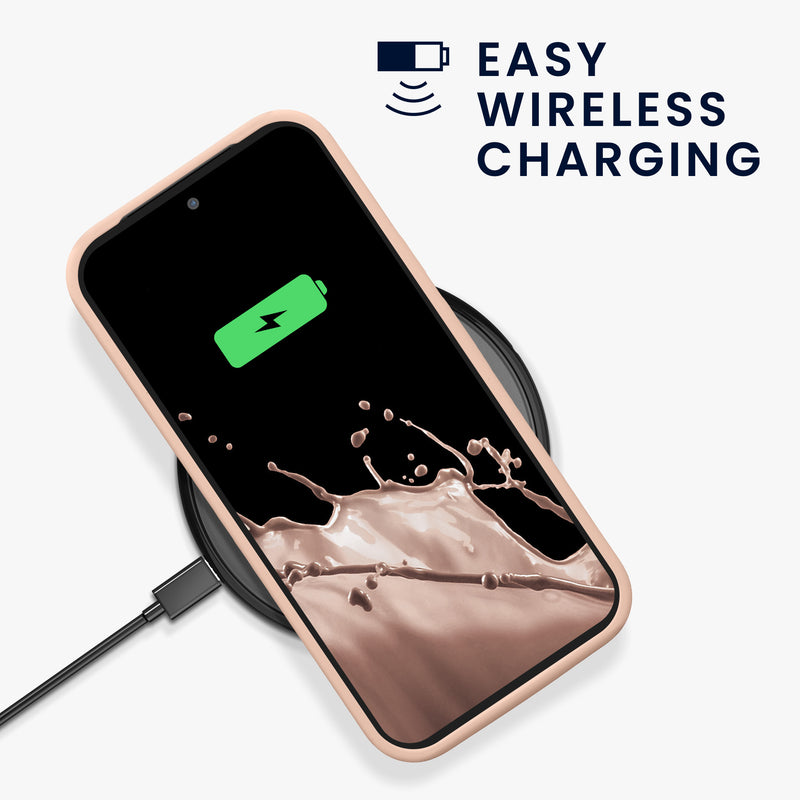 kwmobile Case for Google Pixel 9a Cover, for Pixel 9a Case - Silicone Cover - Wireless Charging