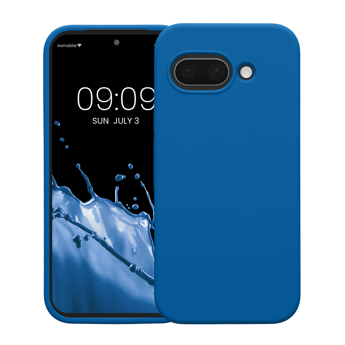 kwmobile Case for Google Pixel 9a Cover, for Pixel 9a Case - Silicone Cover - Wireless Charging