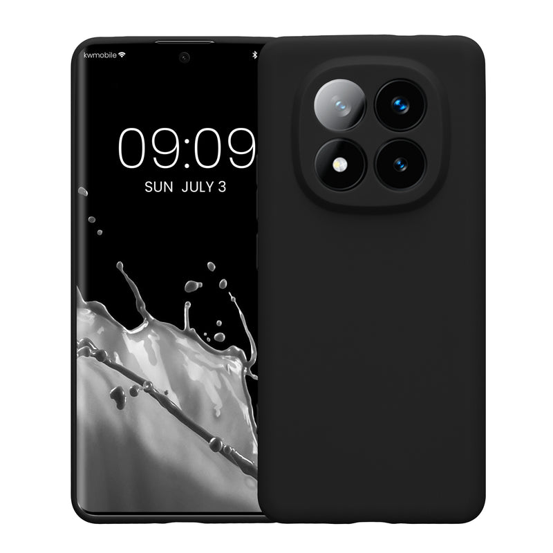 kwmobile Phone Case Compatible with Xiaomi Redmi Note 14 Pro+ 5G / Redmi Note 14 Pro Plus 5G Case - Soft Silicone Phone Cover