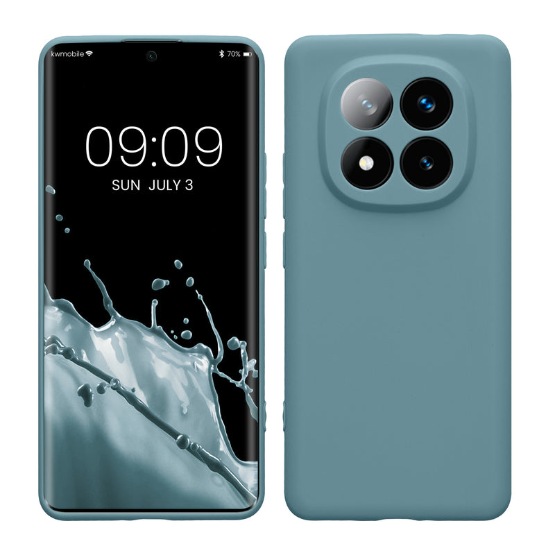 kwmobile Handyhülle für Xiaomi Redmi Note 14 Pro+ 5G / Redmi Note 14 Pro Plus 5G Hülle - weiches Handy Silikon Case - Schutzhülle Cover - Antique Stone Antique Stone  