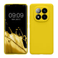 kwmobile Handyhülle für Xiaomi Redmi Note 14 Pro+ 5G / Redmi Note 14 Pro Plus 5G Hülle - weiches Handy Silikon Case - Schutzhülle Cover - Strahlend Gelb Strahlend Gelb  
