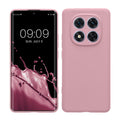 kwmobile Handyhülle für Xiaomi Redmi Note 14 Pro 5G / Poco X7 Hülle - weiches Handy Silikon Case - Schutzhülle Cover - Altrosa matt Altrosa matt  