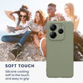 kwmobile Phone Case for Xiaomi Redmi Note 14 5G (Not for 4G) - Soft Silicone Phone Case - Protective Cover