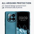 kwmobile Phone Case Compatible with Xiaomi Redmi Note 14 Pro+ 5G / Redmi Note 14 Pro Plus 5G Case - Soft Silicone Case Metallic Shimmer