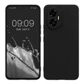 kwmobile Handyhülle für HONOR 300 Hülle - weiches Handy Silikon Case - Schutzhülle Cover - Schwarz matt Schwarz matt  