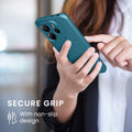 kwmobile Case for Xiaomi Redmi Note 14 4G (Not for 5G) - Soft Silicone Metallic Shimmering Cover - Protective Case