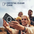 Google Pixel 9a Clear Phone Case with TPU Bumper with MagSafe and Corner Protection