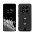 kwmobile Phone case compatible with Xiaomi Redmi Note 14 Pro 5G / Poco X7 Soft case with Camera Protection Card Slot