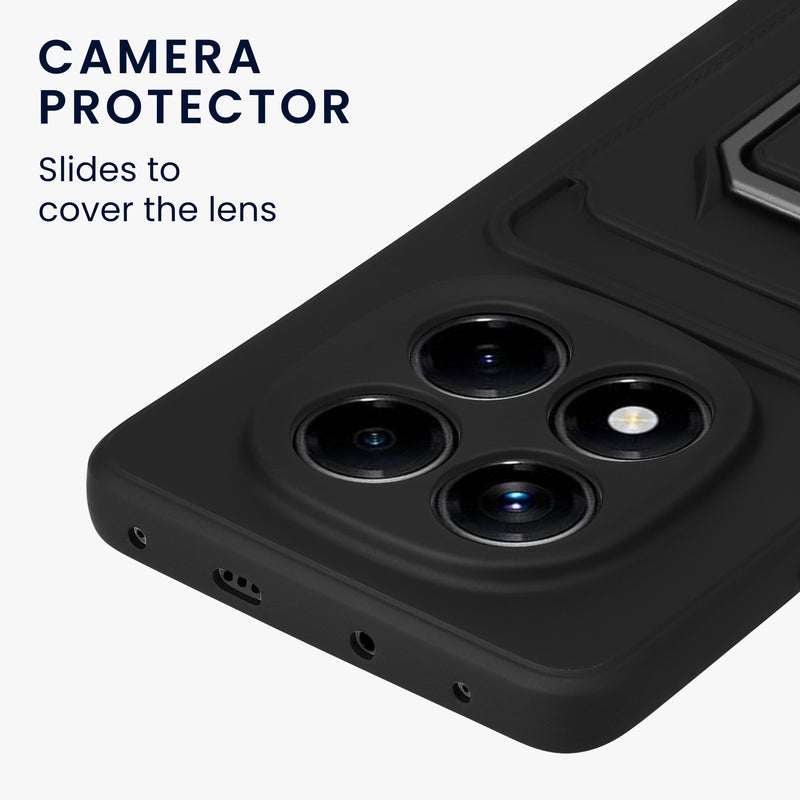 kwmobile Phone case compatible with Xiaomi Redmi Note 14 Pro 5G / Poco X7 Soft case with Camera Protection Card Slot
