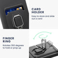 kwmobile Phone case compatible with Xiaomi Redmi Note 14 Pro 5G / Poco X7 Soft case with Camera Protection Card Slot