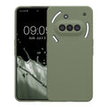 TPU case with camera protection for Nothing Phone 3a in grey-Green