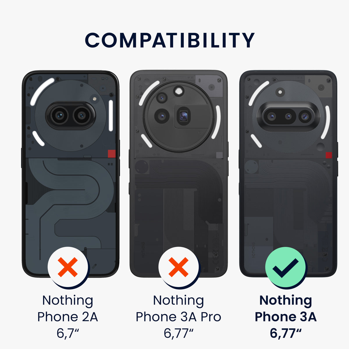 Nothing Phone 3a Silicone Phone Case