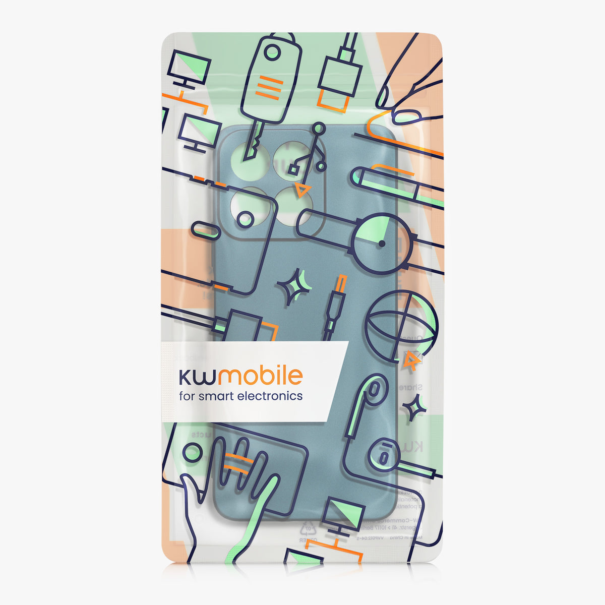 kwmobile Phone Case for HONOR 200 Smart 5G / X7C 4G - Soft Silicone Case - Protective Cover