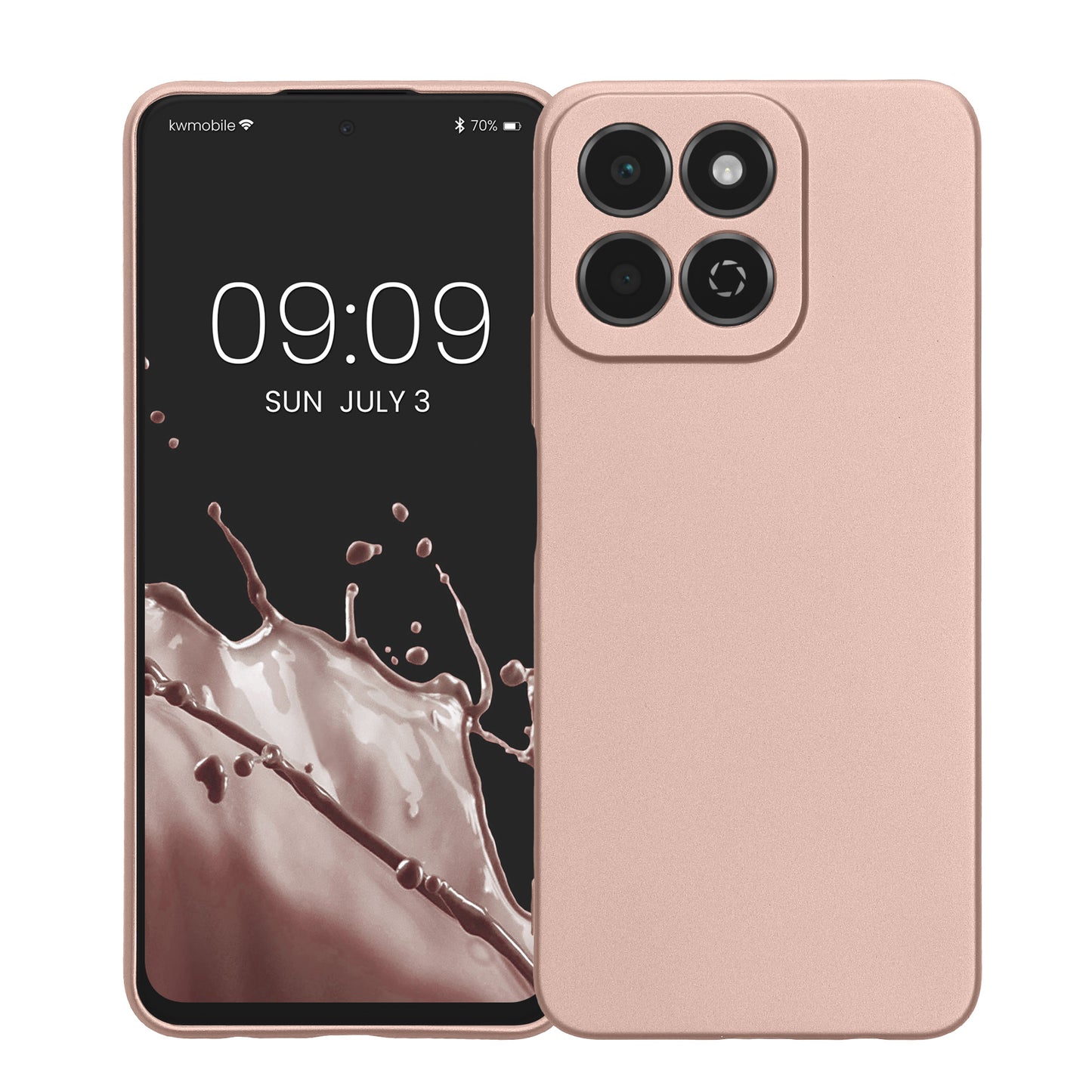 kwmobile Phone Case for HONOR 200 Smart 5G / X7C 4G - Soft Silicone Case - Protective Cover