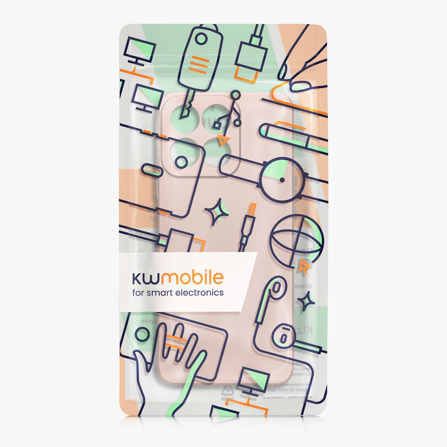 kwmobile Phone Case for HONOR 200 Smart 5G / X7C 4G - Soft Silicone Case - Protective Cover