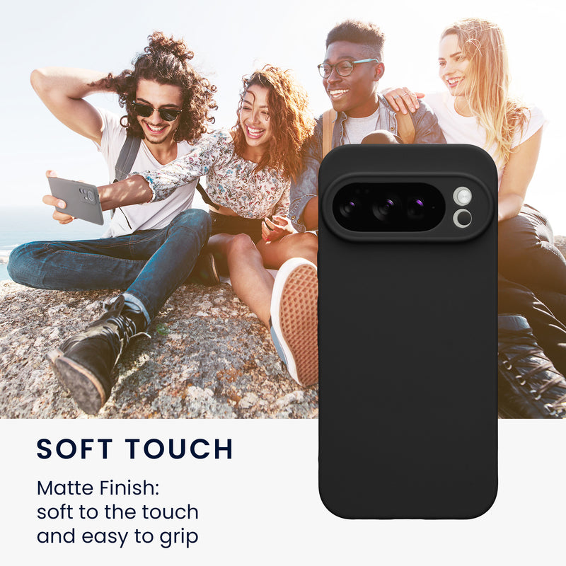 kwmobile Case for Google Pixel 10 Pro - Soft Cell Phone Silicone Case Protective Cover
