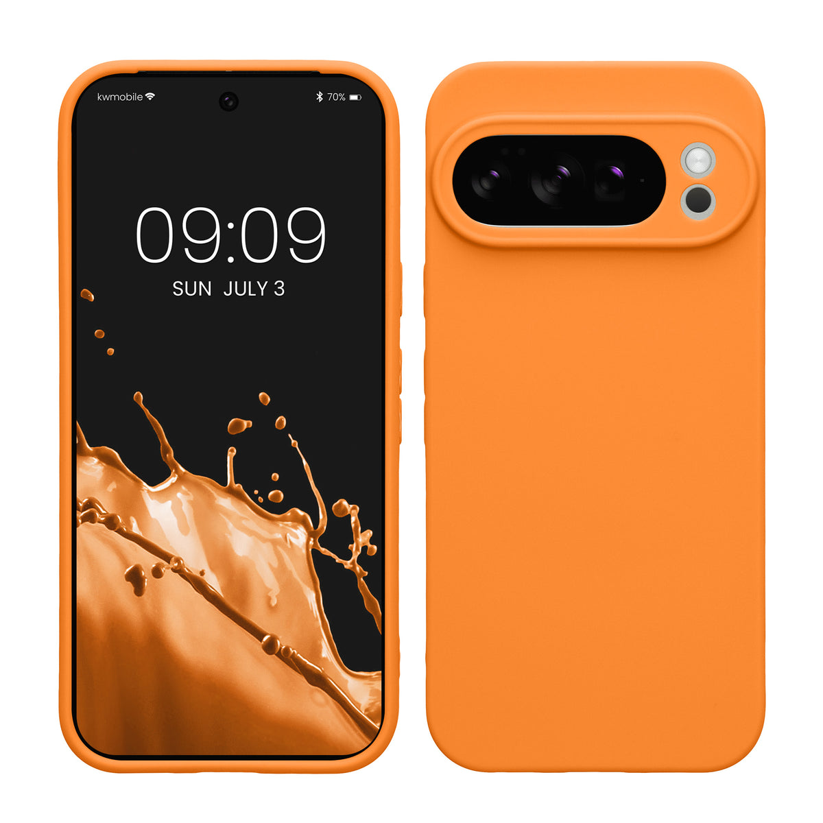 kwmobile Case for Google Pixel 10 Pro - Soft Cell Phone Silicone Case Protective Cover