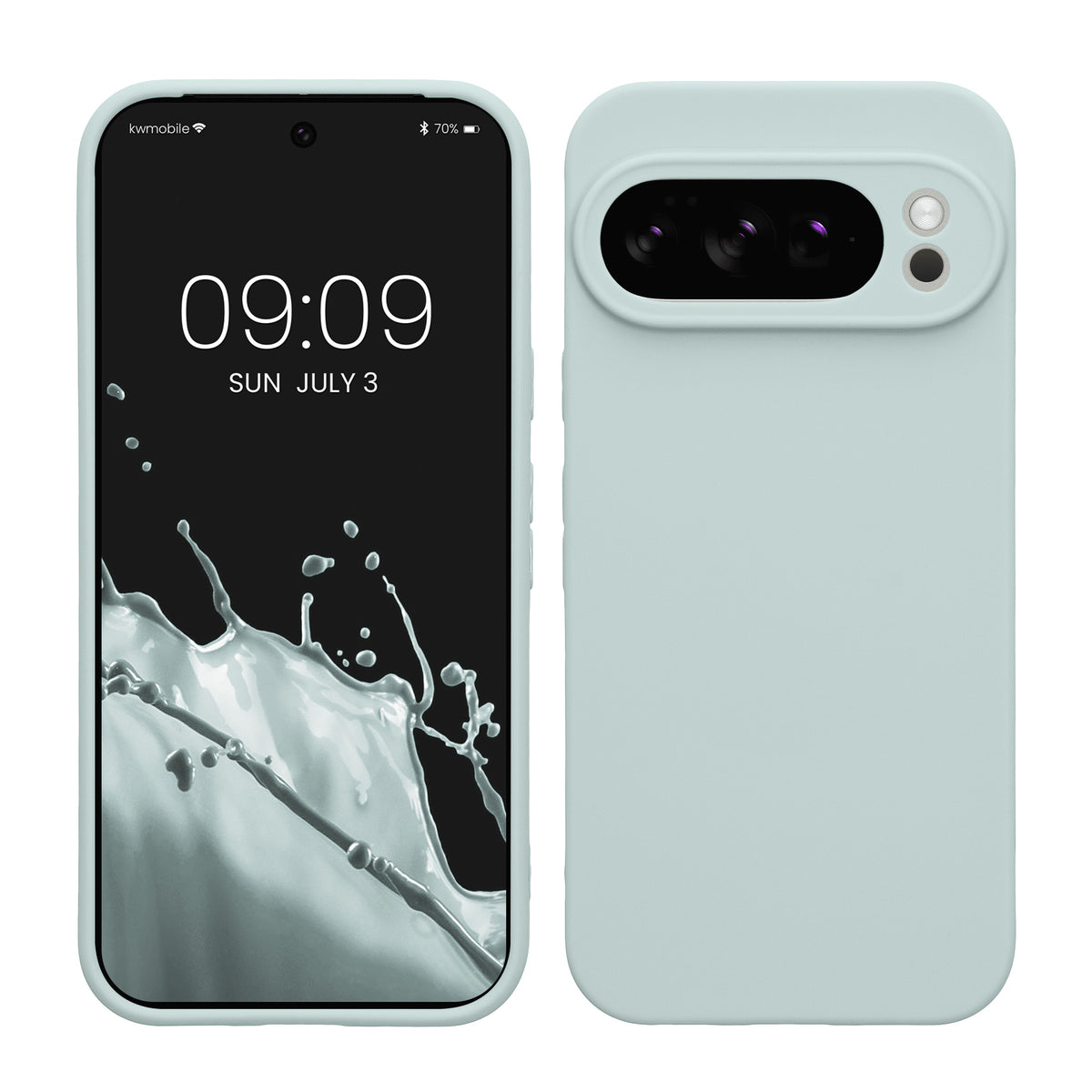 kwmobile Case for Google Pixel 10 Pro - Soft Cell Phone Silicone Case Protective Cover
