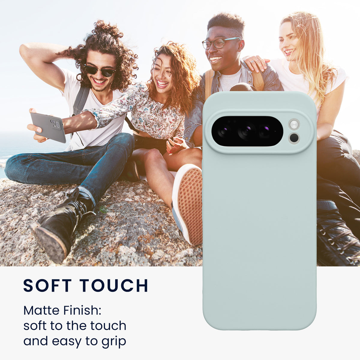 kwmobile Case for Google Pixel 10 Pro - Soft Cell Phone Silicone Case Protective Cover