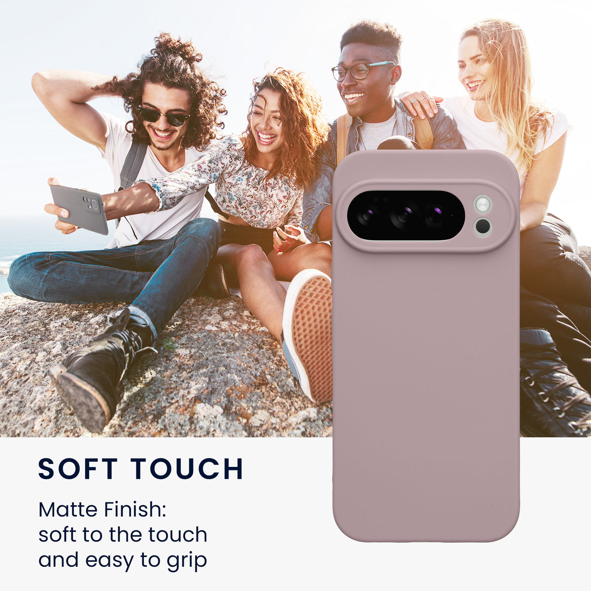 kwmobile Case for Google Pixel 10 Pro - Soft Cell Phone Silicone Case Protective Cover