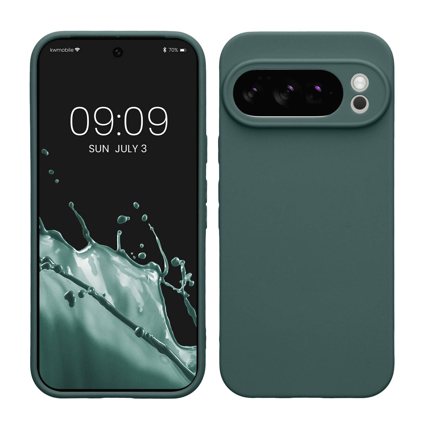 kwmobile Case for Google Pixel 10 Pro - Soft Cell Phone Silicone Case Protective Cover