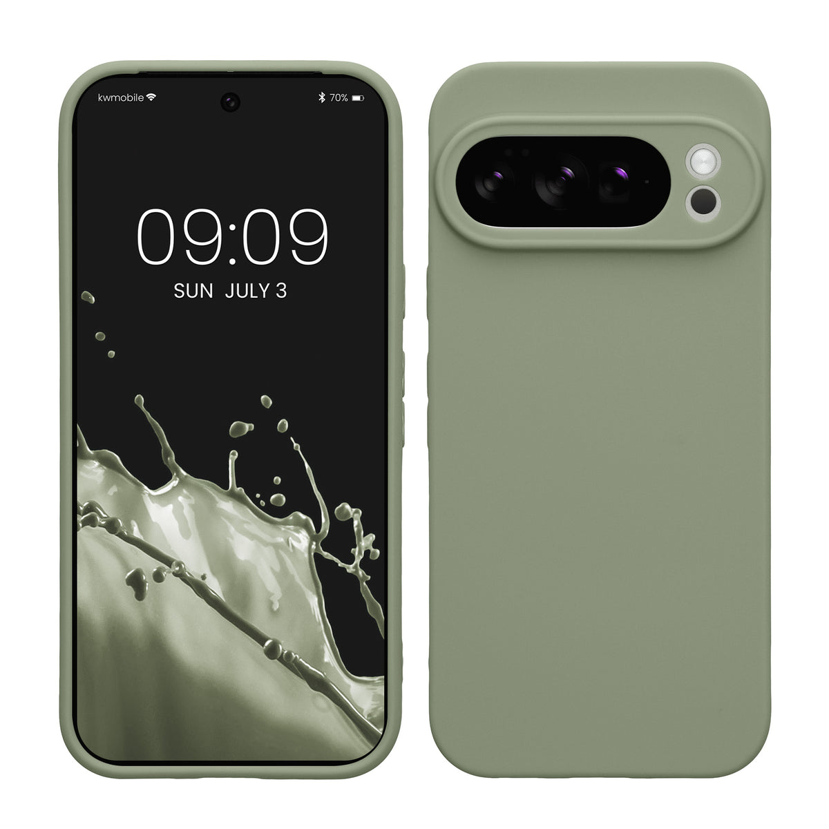 kwmobile Case for Google Pixel 10 Pro - Soft Cell Phone Silicone Case Protective Cover