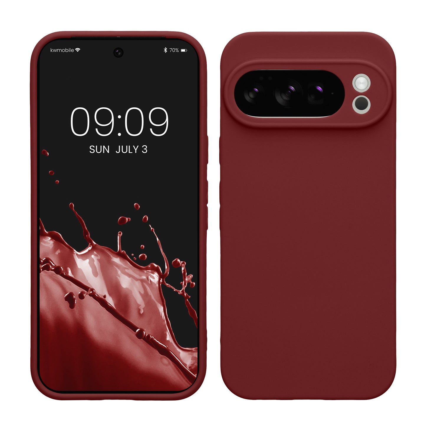 kwmobile Case for Google Pixel 10 Pro - Soft Cell Phone Silicone Case Protective Cover