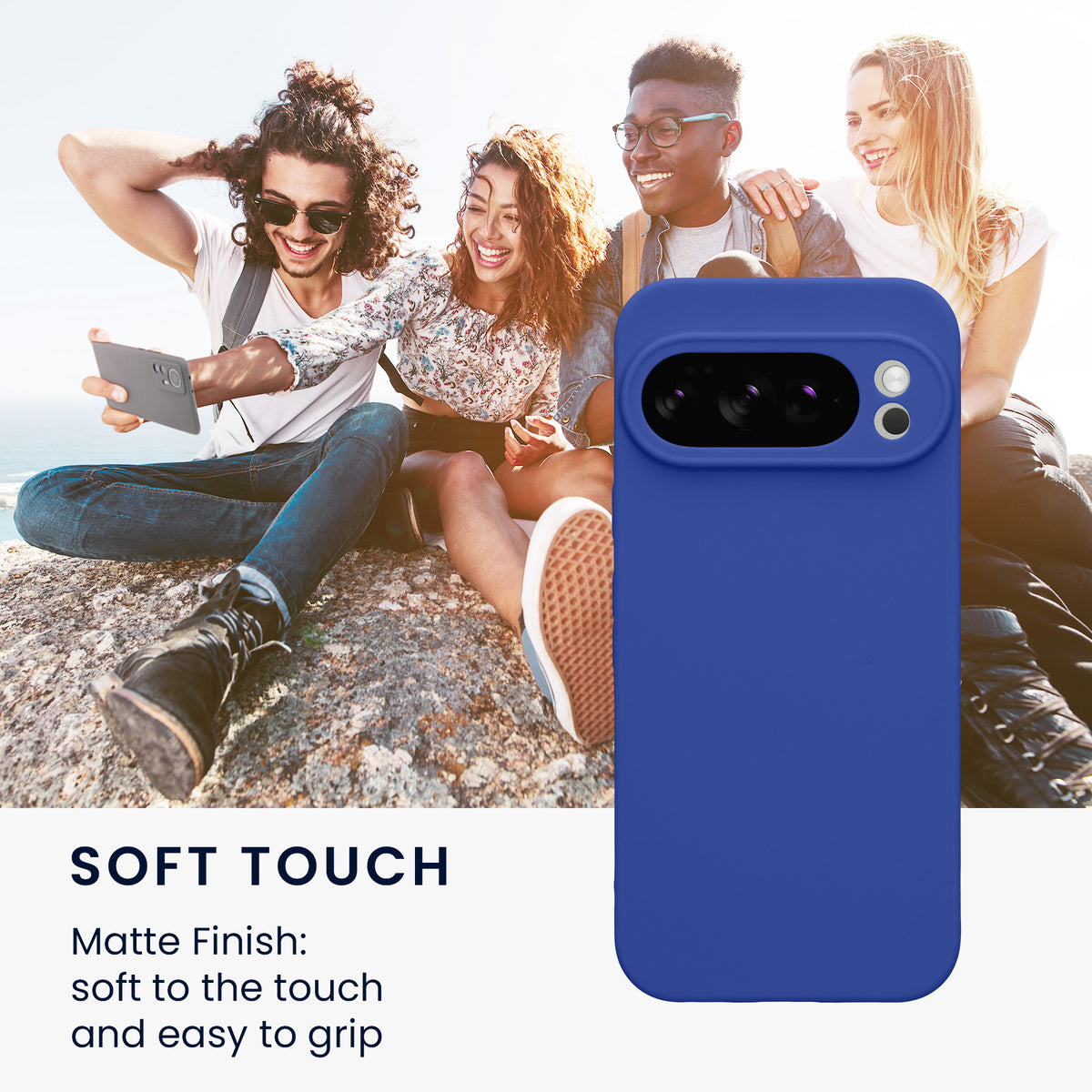 kwmobile Case for Google Pixel 10 Pro - Soft Cell Phone Silicone Case Protective Cover