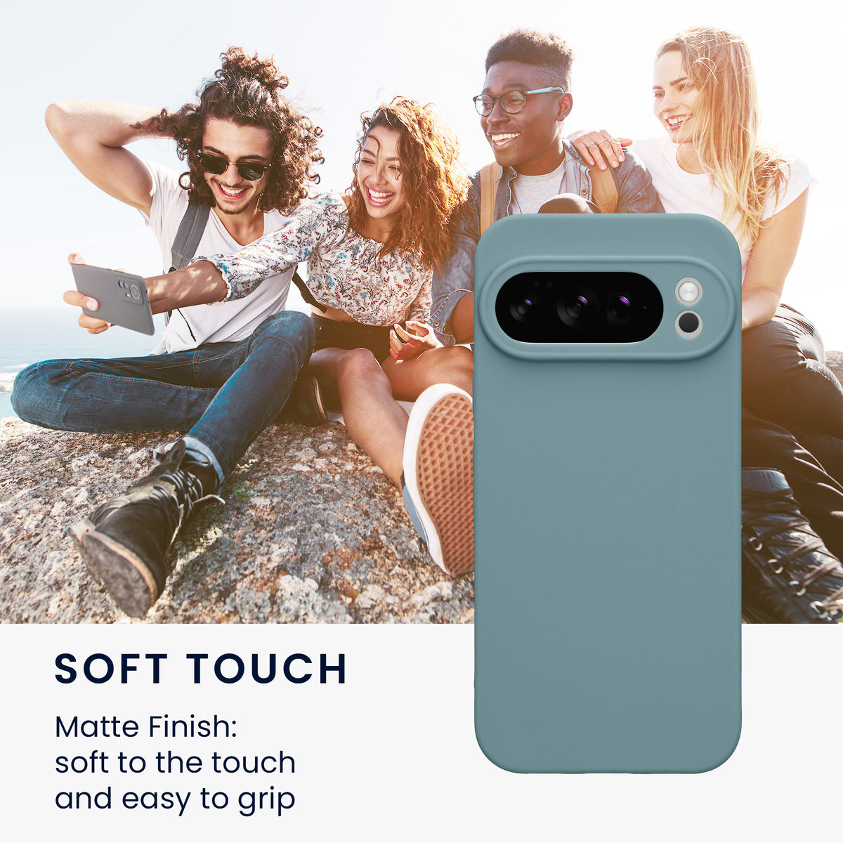 kwmobile Case for Google Pixel 10 Pro - Soft Cell Phone Silicone Case Protective Cover