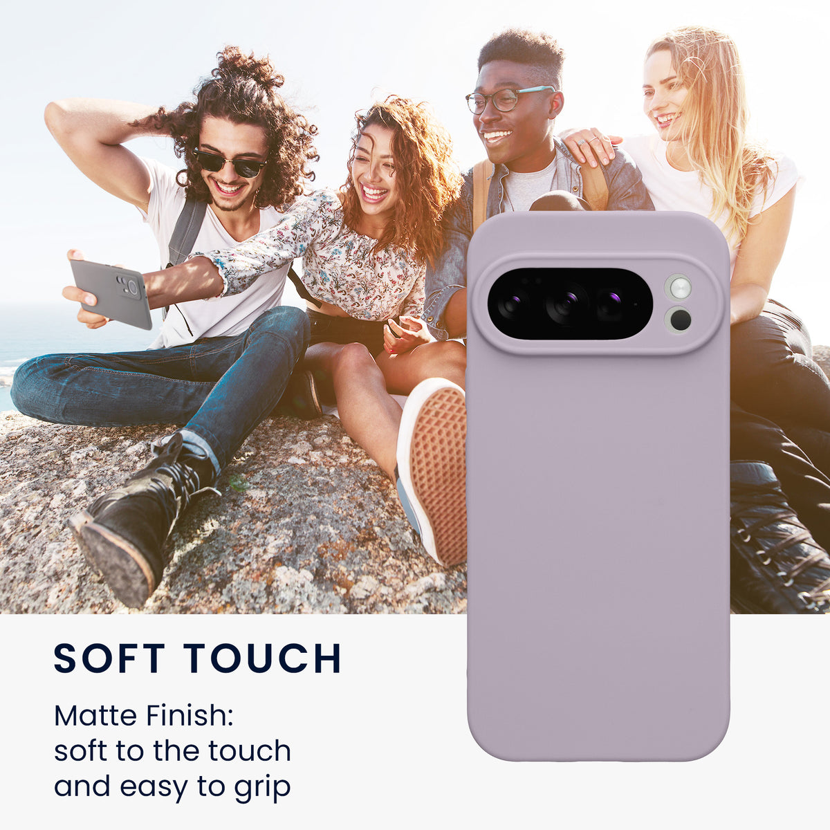 kwmobile Case for Google Pixel 10 Pro - Soft Cell Phone Silicone Case Protective Cover