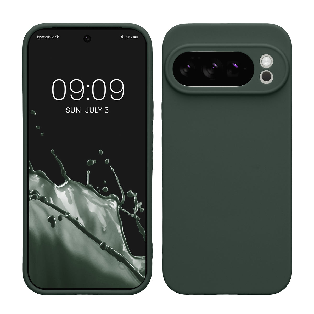 kwmobile Case for Google Pixel 10 Pro - Soft Cell Phone Silicone Case Protective Cover