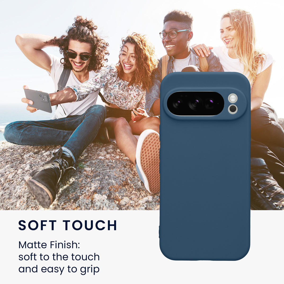 kwmobile Case for Google Pixel 10 Pro - Soft Cell Phone Silicone Case Protective Cover