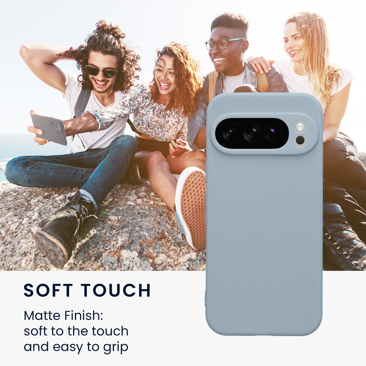 kwmobile Case for Google Pixel 10 Pro - Soft Cell Phone Silicone Case Protective Cover